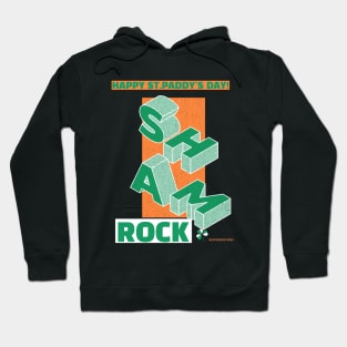 ROCK on in green irish pride on St. Patricks Day with this lucky St. Patricks Day 2021, Irish, clover, leprechaun Saint Patrick Day gift Hoodie